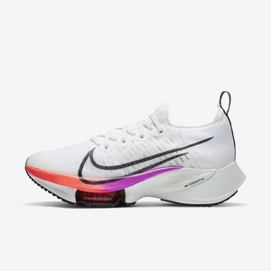 Chaussure De Running Nike Air Zoom Tempo NEXT% Blanche 8615-743 White/Hyper Violet/Flash Crimson/Black Femme | QYB-12956539